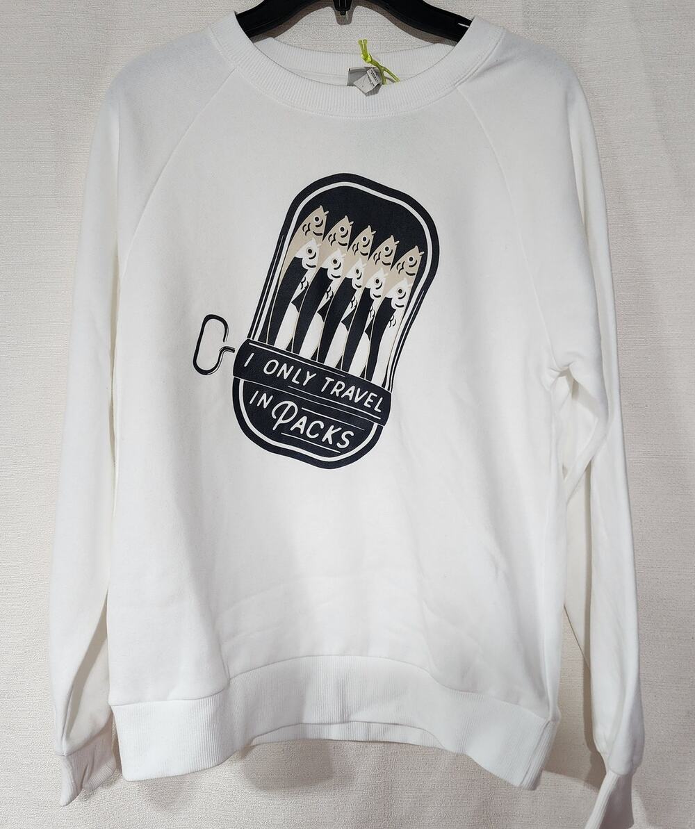 The cuddle Collab ''Only travel in pack's'' sweatshirt